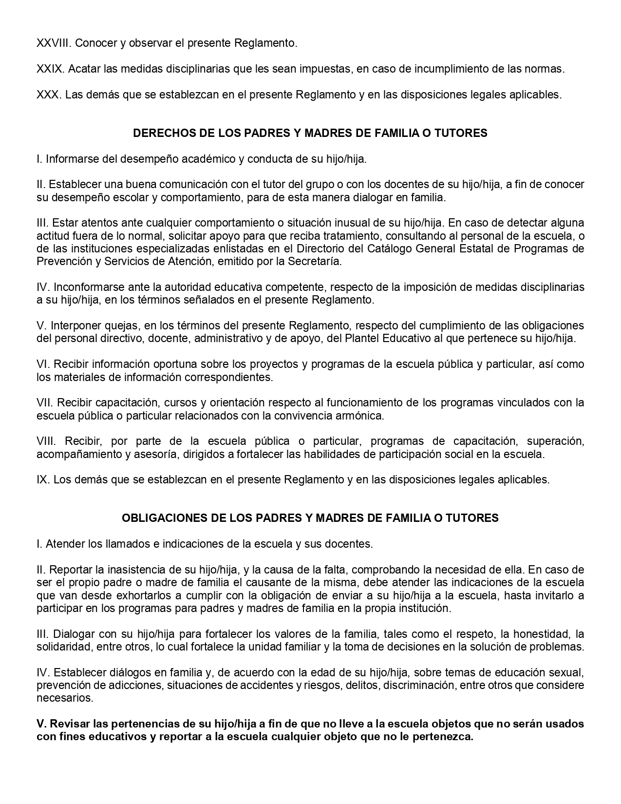 Reglamento Escolar 2022 2023 Escuela Secundaria Técnica 93 0758